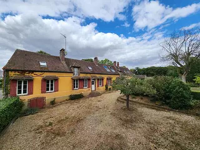 Maillebois 28170 Achat / Vente maison 7 pièces t7 cave parking