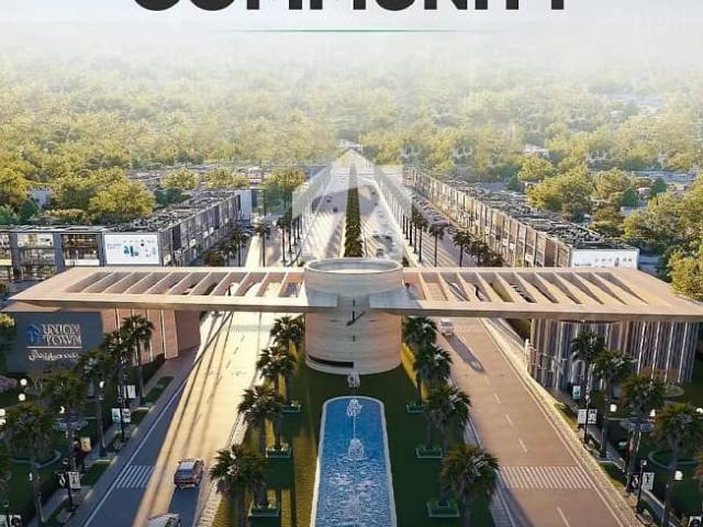 Main Abdul Sattar Edhi Road 8 Marla Commercial Plot Available On Easy Installment Plan In Union Town