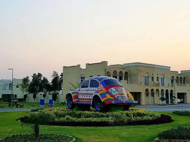 Main boulevard {8} marla prime location plot block southern phase 1 lahore bahria orchard id 68468