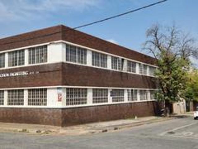main double story commercial buildin.