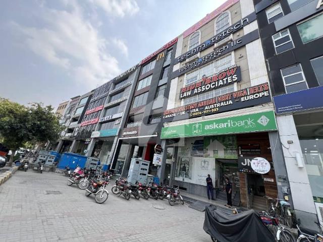 Main Khayaban E Jinnah 8 Marla Plaza Guaranteed Rental Coming 19 Lac