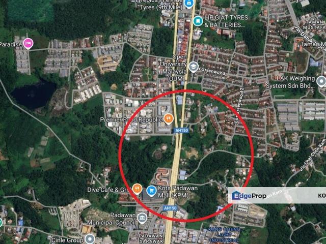 Main Road Land For Rent/Sale! Located at 9th Mile kuching sarawak