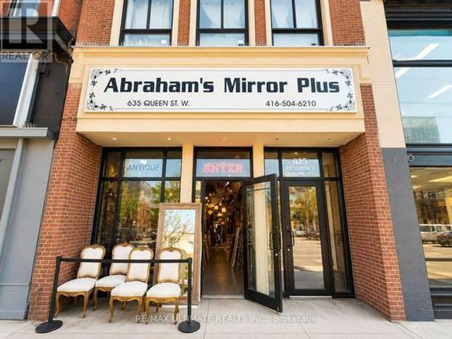 Main 635 Queen Street W, Toronto, ON, M5V 2B7 commercial for lease | Listing ID C13504 | Royal LePage