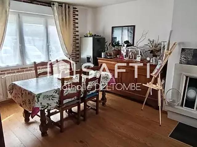 Maing 59233 Achat / Vente maison 4 pièces t4 balcon parking