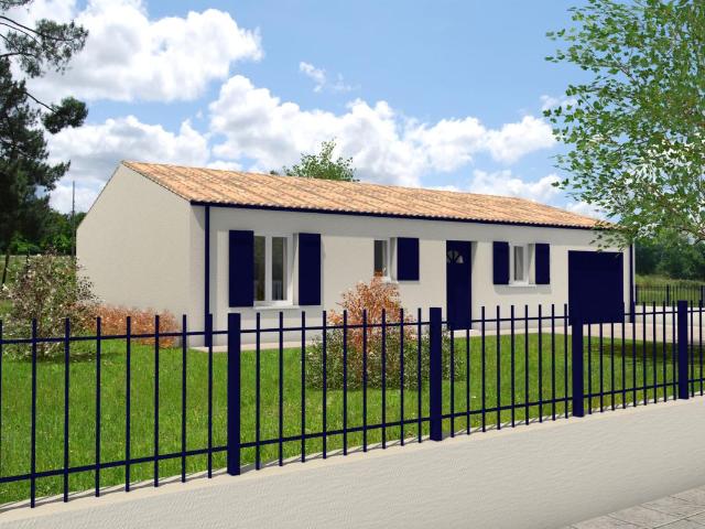 Maison 3 ch, garage