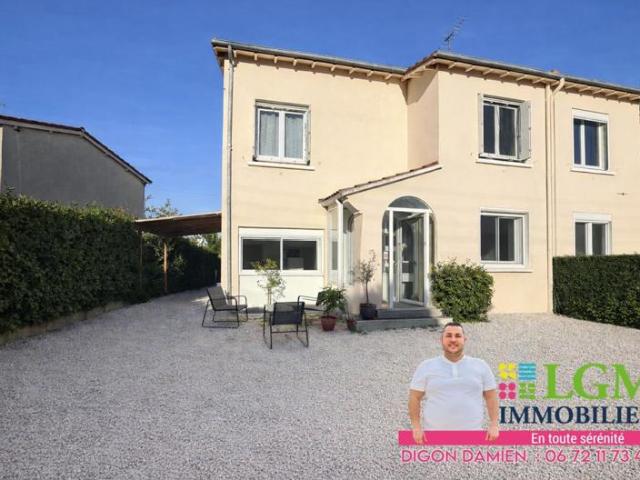 Maison 3 chambres – 84 m² – Jardin 240 m² – Quartier calme à Alès