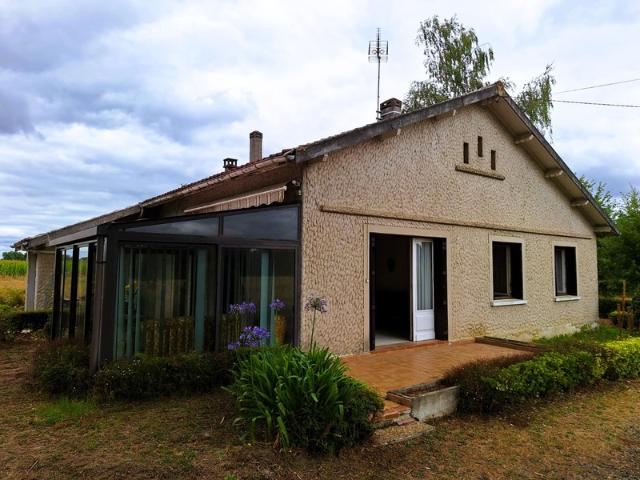 Maison 3 chambres 93 m² avec garage et terrain – Castelnau Rivière Basse 65700