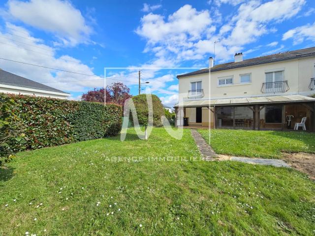 Maison 3 chambres à Bouchemaine Pruniers avec jardin et gara. 97m² Bouchemaine