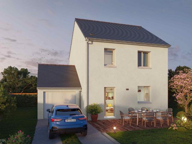 maison 3 chambres avec garage