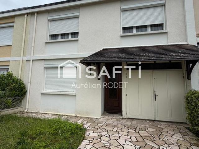 Maison, 3 chambres avec garage et jardin