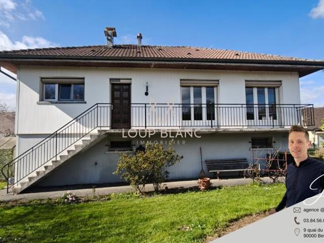 Maison 3 chambres avec grand terrain