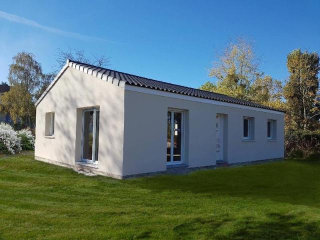 Maison 3 chambres avec jardin clos