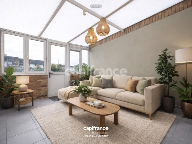 Maison 3 chambres avec jardin et garage en option – Proche tramway et de la gare TGV du Mans