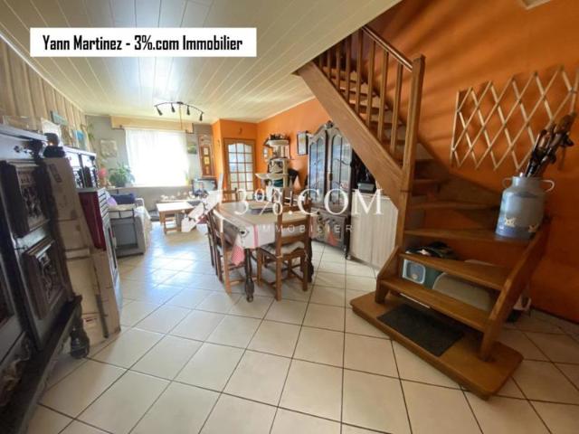 Maison 3 chambres Cour