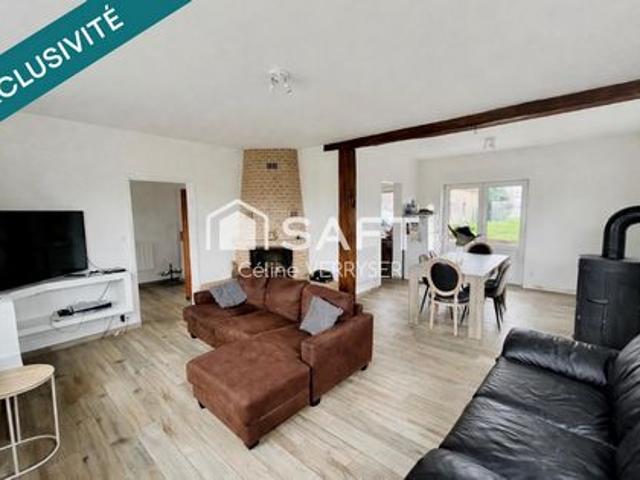 Maison 3 chambres en semi plain pied