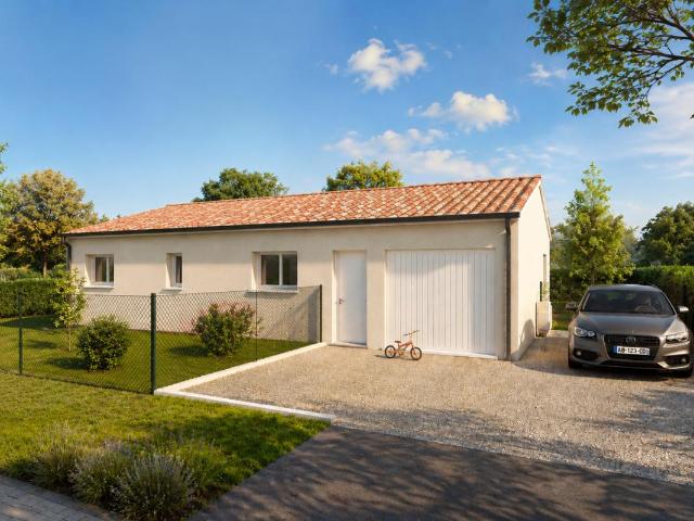 Maison 3 chambres et garage