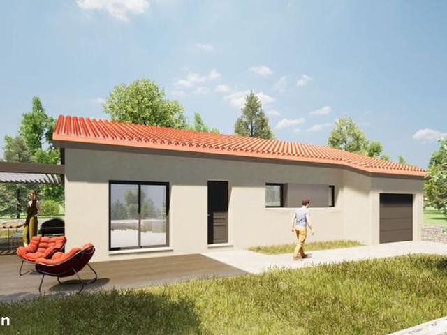Maison 3 chambres et garage avec terrain à ANDREZIEUX BOUTHEON 42