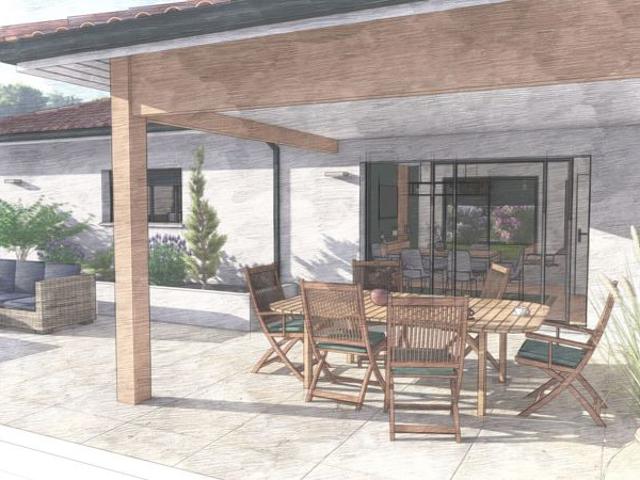 Maison 3 chambres+ garage à Miramont Sensacq