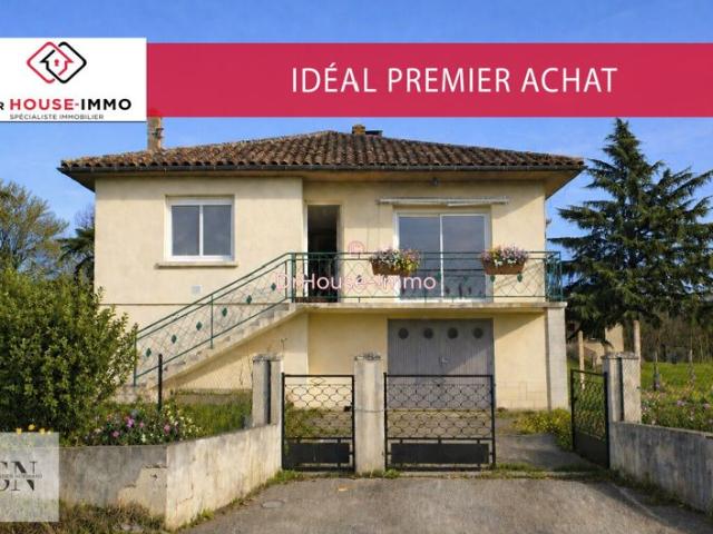 Maison 86m2 3 chambres, garage, sous sol, jardin clos