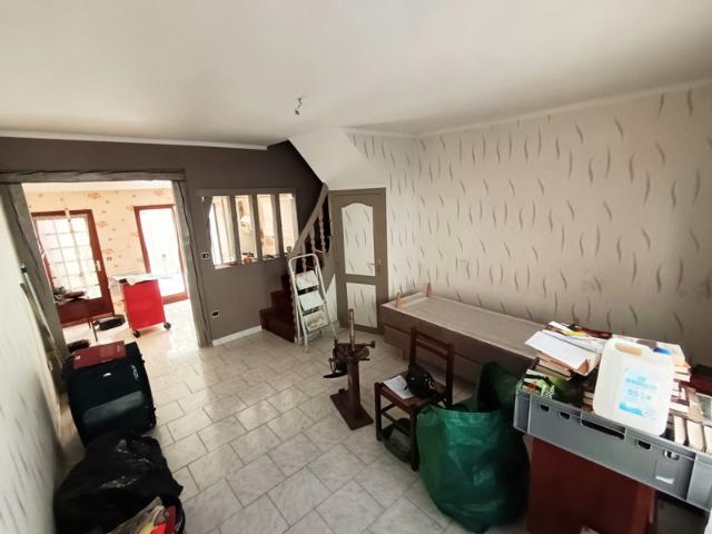 Maison 3 chambres, jardin, cave St Roch Amiens