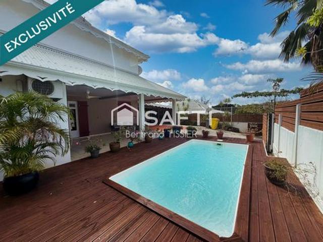 Maison 3 chambres, piscine, rénovée, lotissement