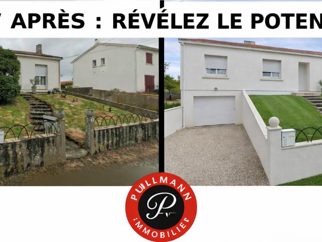 Maison 3 chambres proche commodités et commerces à remettre au goût du jour