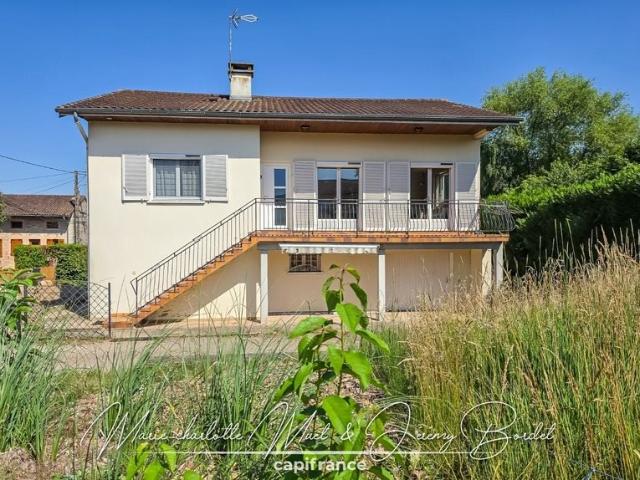 Maison 3 chambres, sur sous sol complet avec garage 91m² Sermoyer