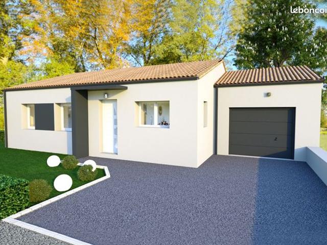 Maison 3 chambres sur un terrain de 427 m² à LES SABLES D'OLONNE