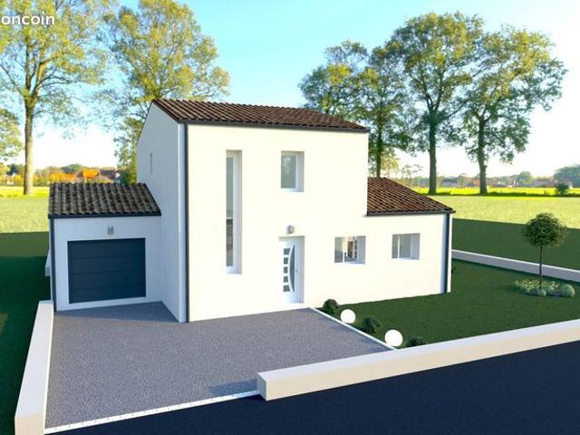Maison 3 chambres sur un terrain de 725 m² à LA TRANCHE SUR MER