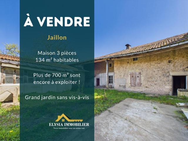 Maison 3 pièces 134 m2 JAILLON 54200