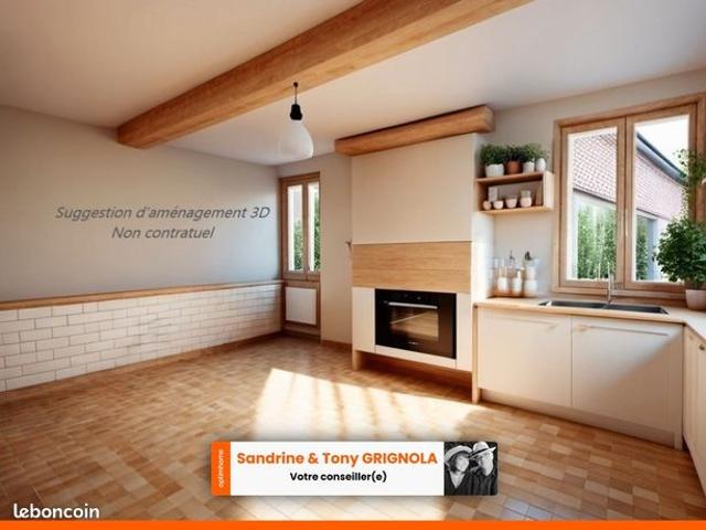 Maison 3 pièces 43 m²