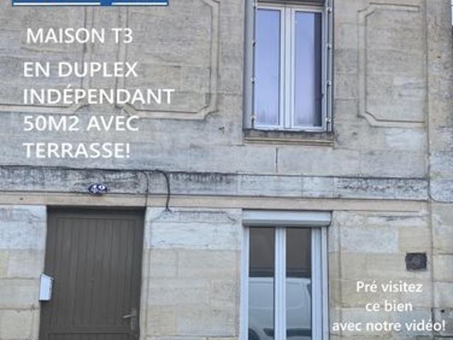 Maison 3 pièces 49 m²