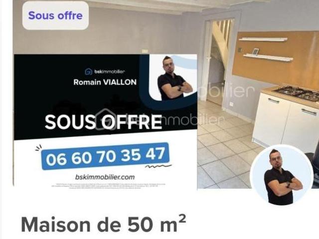 Maison 3 pièces 50 m²