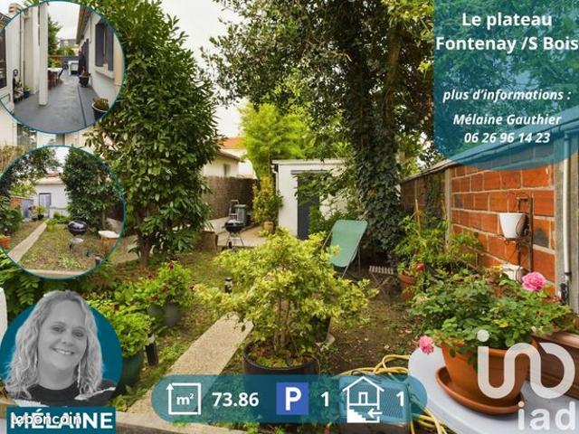 Maison 3 pièces 74 m²