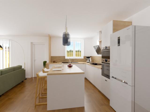 Maison 3 pièces 60 m²