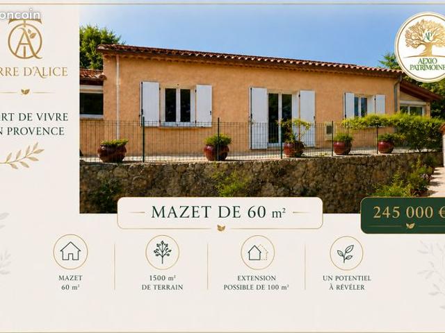 Maison 3 pièces 60 m²