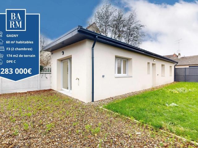 Maison 3 pièces 60 m²