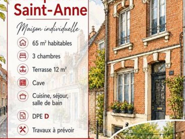 Maison 3 pièces 63 m²