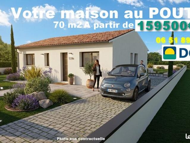 Maison 3 pièces 70 m²