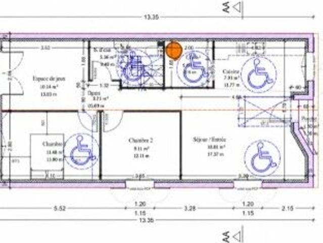 Maison 3 pièces, 70 m² à louer à Avensan 33480