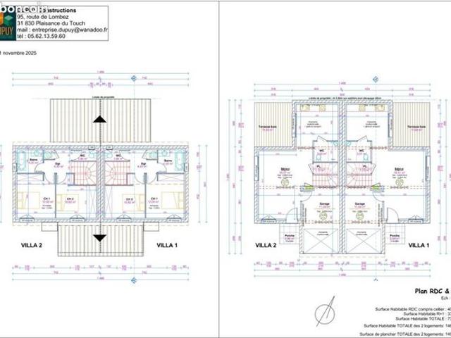 Maison 3 pièces 76 m²