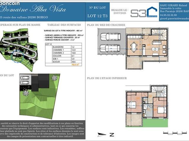 Maison 3 pièces 77 m²