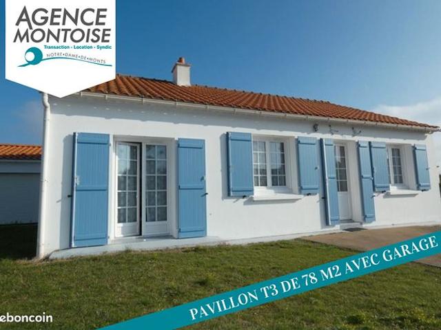 Maison 3 pièces 78 m²