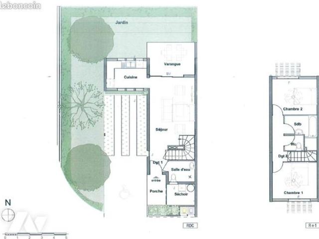 Maison 3 pièces 82 m²