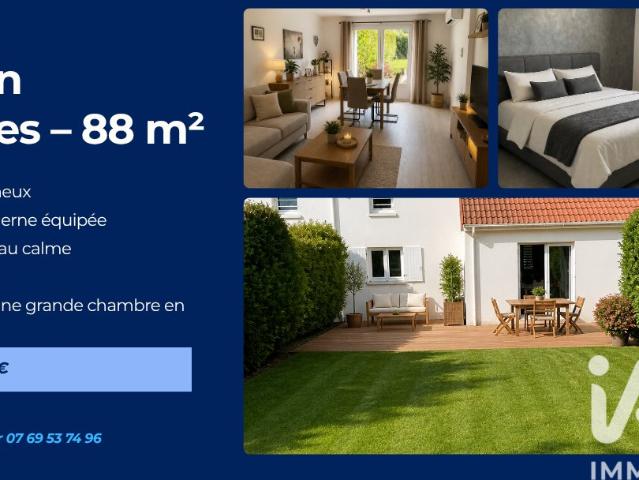 Maison 3 pièces 88 m²