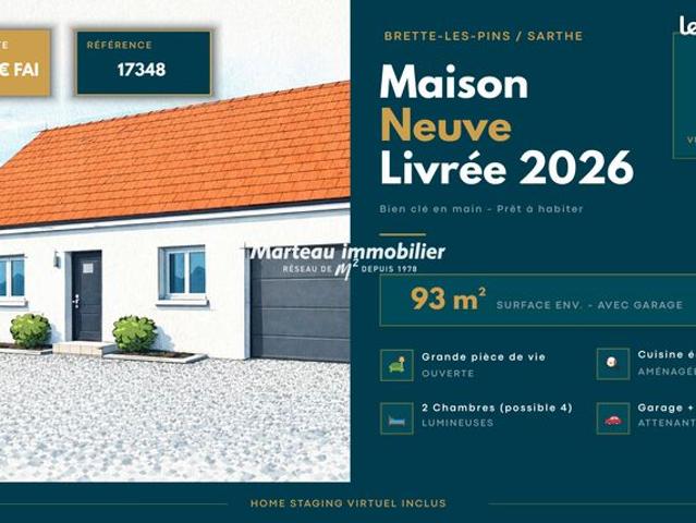 Maison 3 pièces 93 m²