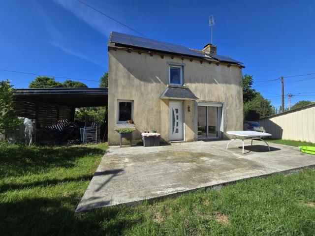 Maison 3 pièces, au calme en campagne