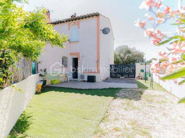 Maison 3 pièces de 63 m² avec jardin – Bages 66670