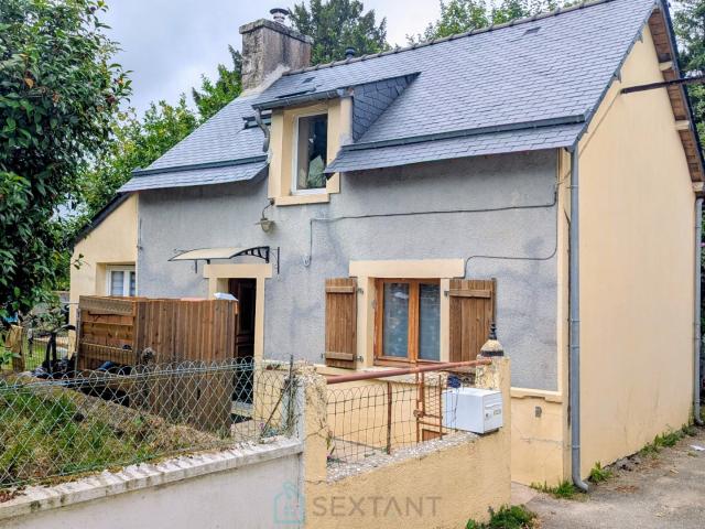 Maison 3 pièces en pierres rénovée – Campagne de Melrand