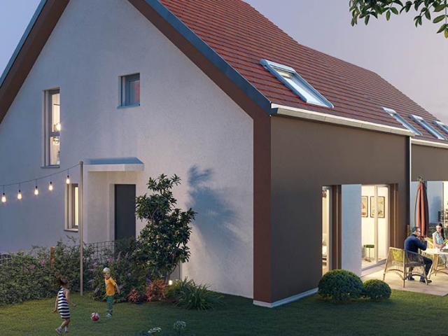 Maison 3 pièces neuve avec terrasse et jardin !